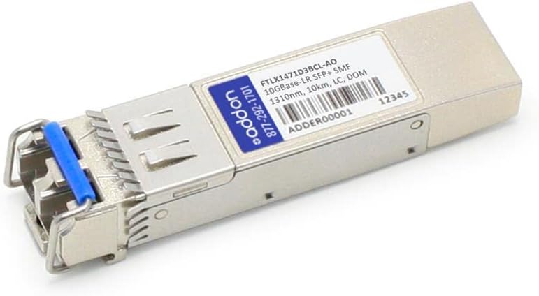 Add-On Computer Finisar Compatible TAA Compliant 10GBase-LR SFP+ Transceiver ('LX1471D3BCL-AO)