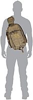 5.11 Tactical Sling Bag Pack MOAB 10, Shoulder Crossbody Military Bag, 18L, Style 56964ABR