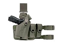 Safariland Model 6005 Tactical Holster with SLS Rotating Hood