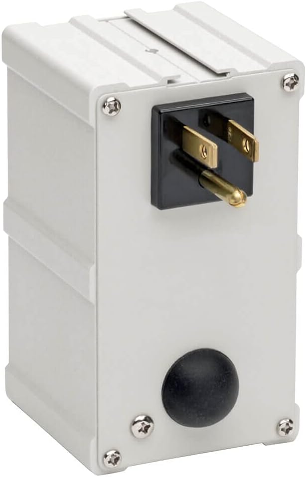 Tripp Lite Isobar ISOBLOK2-0 Heavy Duty Outlet Extender, Wall Power Strip Surge Protector, 2 Outlets, Direct Plug-in, White