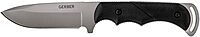 Gerber Gear Freeman Guide Fixed Blade Knife, Fine Edge, Drop Point [31-000588],Black Fixed Blade- Fine Edge- Drop Point