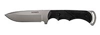 Gerber Gear Freeman Guide Fixed Blade Knife, Fine Edge, Drop Point [31-000588],Black Fixed Blade- Fine Edge- Drop Point