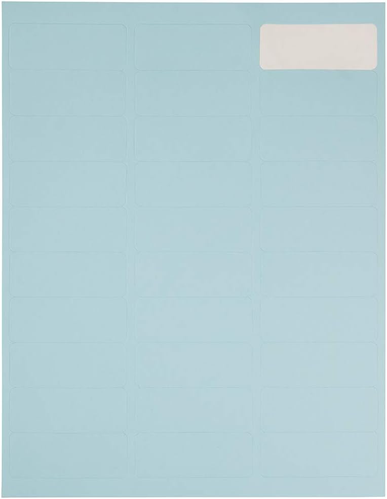 JAM PAPER Mailing Address Labels - Self-Adhesive Rectangular