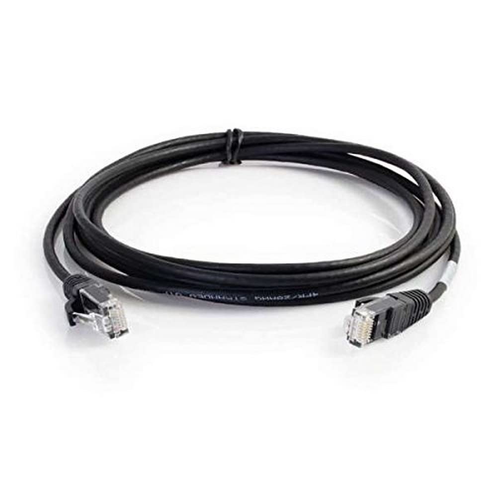 C2G/Cables to Go 01104 Cat6 Snagless Unshielded (UTP) Slim Network Patch Cable, Black (5 Feet/1.52 Meters)