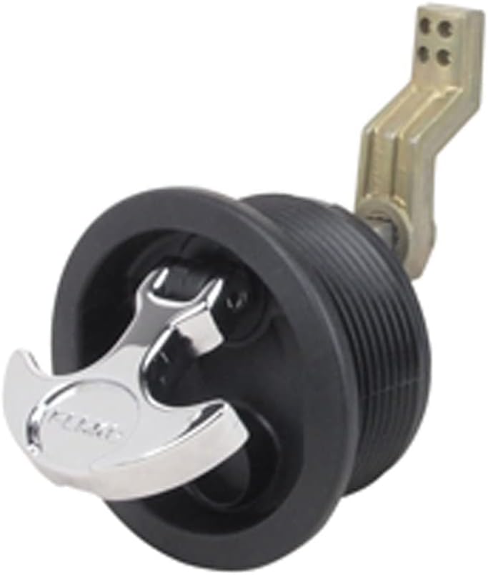 Perko 1092DP1BLK Non-Locking Surface-Mount Latch - 3/4" to 2-3/8" Cam