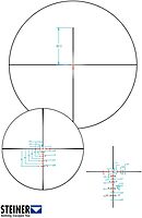 Steiner Optics H6Xi First Focal Plane 30mm Tube Hunting Rifle Scope