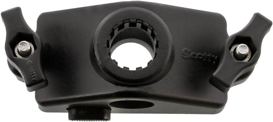 Scotty 343-BK #343 Locking Gunnel Track Mount Standard