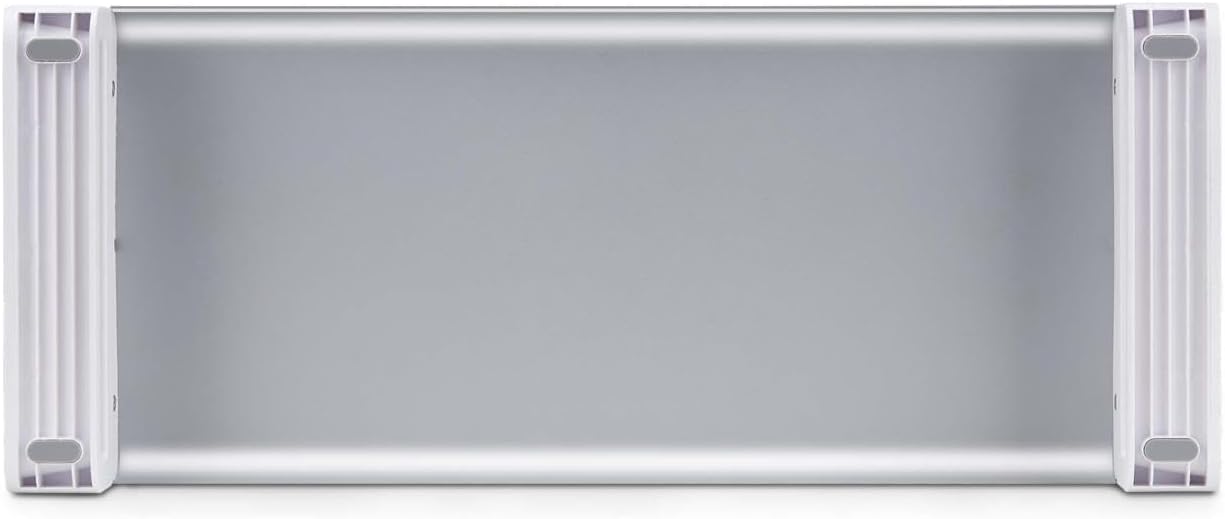 StarTech.com Ergonomic Monitor Riser Stand, Up to 33lb/15kg, Fixed height 3.5in/9cm, Desktop Computer Monitor/Laptop Riser