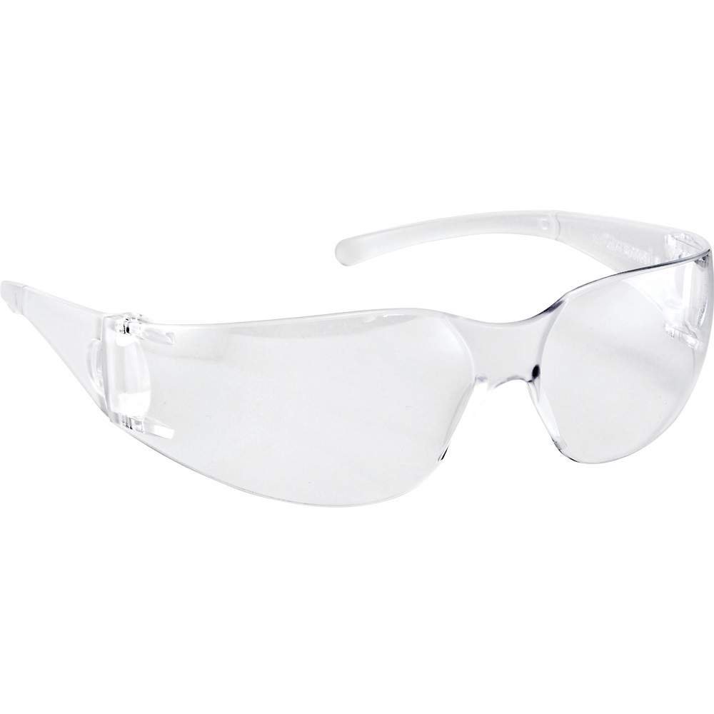 Safety Glass: Uncoated, Polycarbonate, Clear Lenses, Frameless, UV Protection
