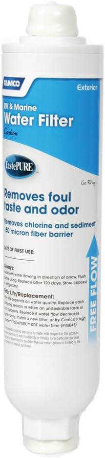Camco TastePURE RV & Marine Water Filter
