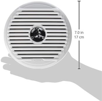 JENSEN 6.5" MSX65R Speaker - White/Silver Grilles - 75W