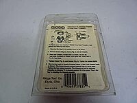 RIDGID 37835 Manual Threader Pipe Dies, Right-Handed Alloy NPT Pipe Dies with Nominal Pipe Size of 1-Inch for Ratchet