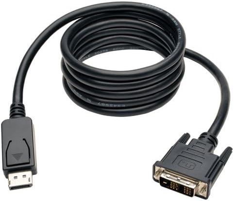 TRIPP LITE DisplayPort to DVI-D Adapter Cable (Latching, M/M)