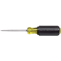 Klein Tools 650 Scratch Awl with 3-1/2-Inch Shank and Cushion Grip, Made in USA