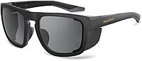 WARBIRD Dead Space Polarized Sunglasses w/Removable Deflector Shields - 100% UVA/UVB Blocking - ANSI Z87.1 Safety Rating