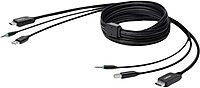 Belkin DisplayPort + USB A/B +Audio Combo Cable