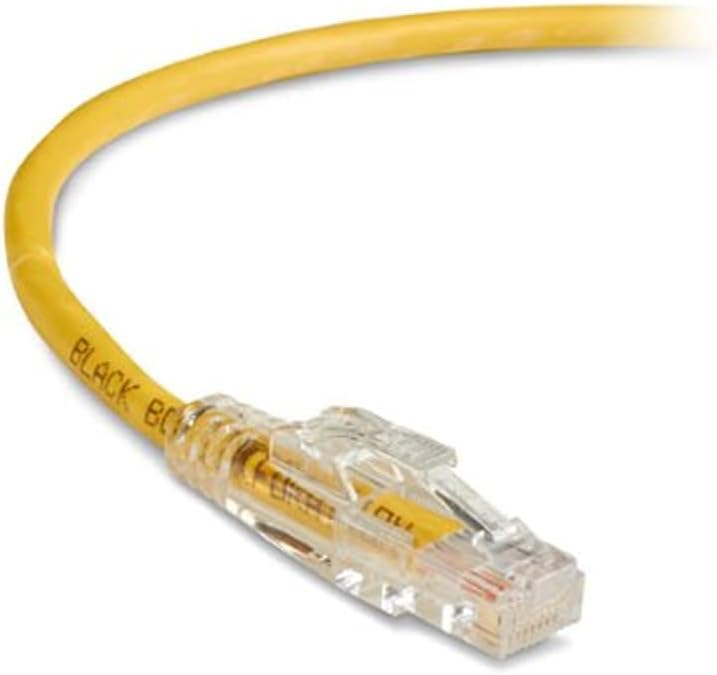 Black Box GigaTrue 3 Cat.6 Patch UTP Network Cable - 7 ft - Yellow