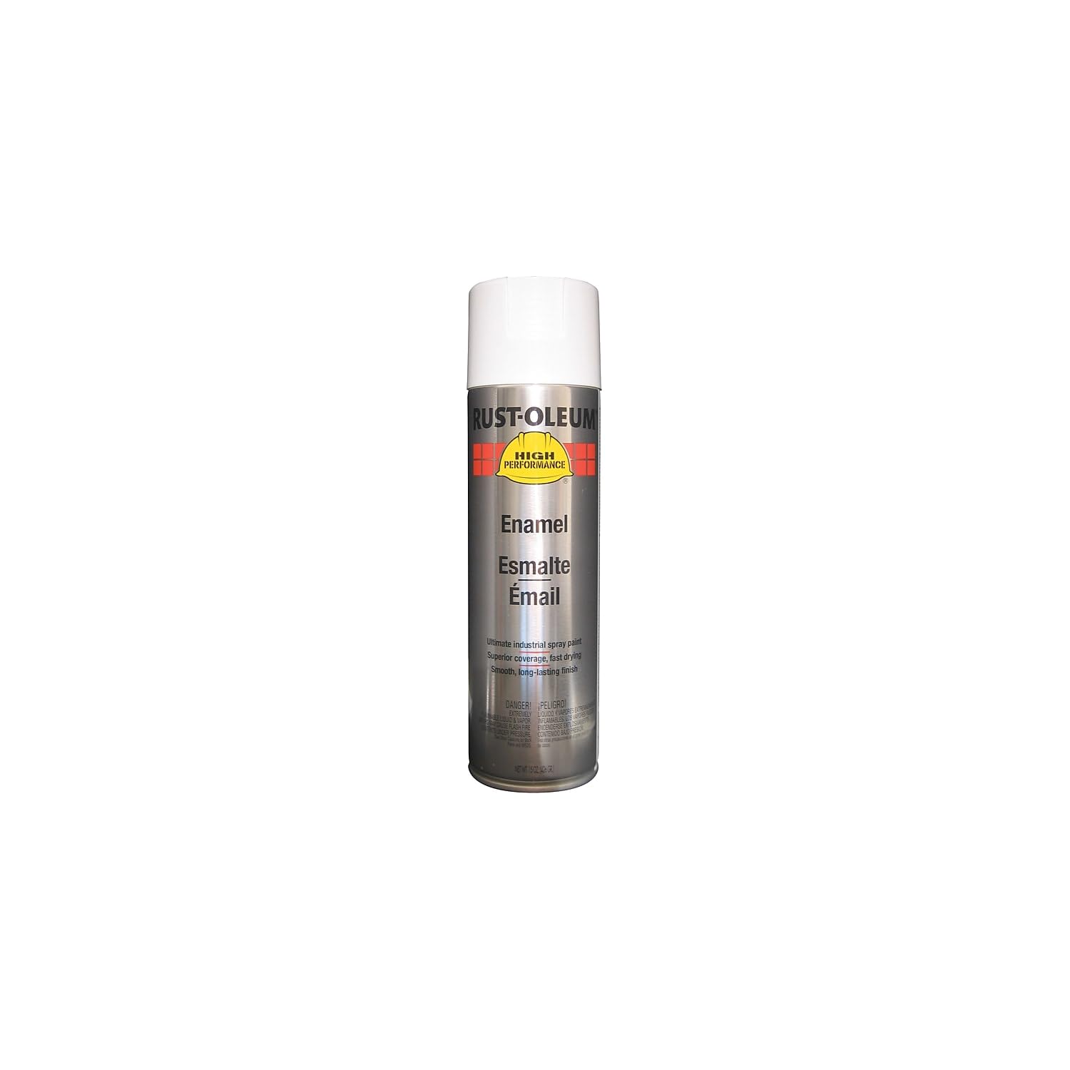 Rust-Oleum - High Performance V2100 System Enamel Aerosols 838 Gloss White Hardhat Finish: 647-V2192838-838 gloss white