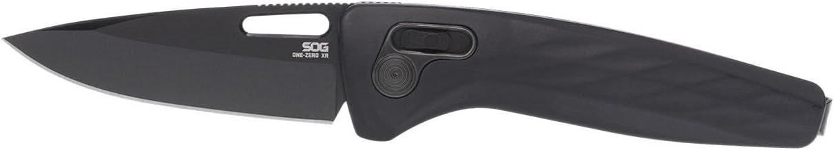 SOG One-Zero XR Easy-Opening Daily Carry Folding Knife with Aircraft-Grade Aluminum Handle | CRYO CPM S35VN Steel Blade