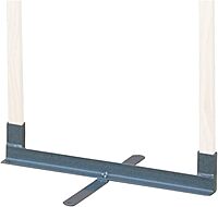 Birchwood Casey 18" Steel Folding Target Stand for Shooting - Durable Powder-Coated Metal Target Base Stand with 4 Stake