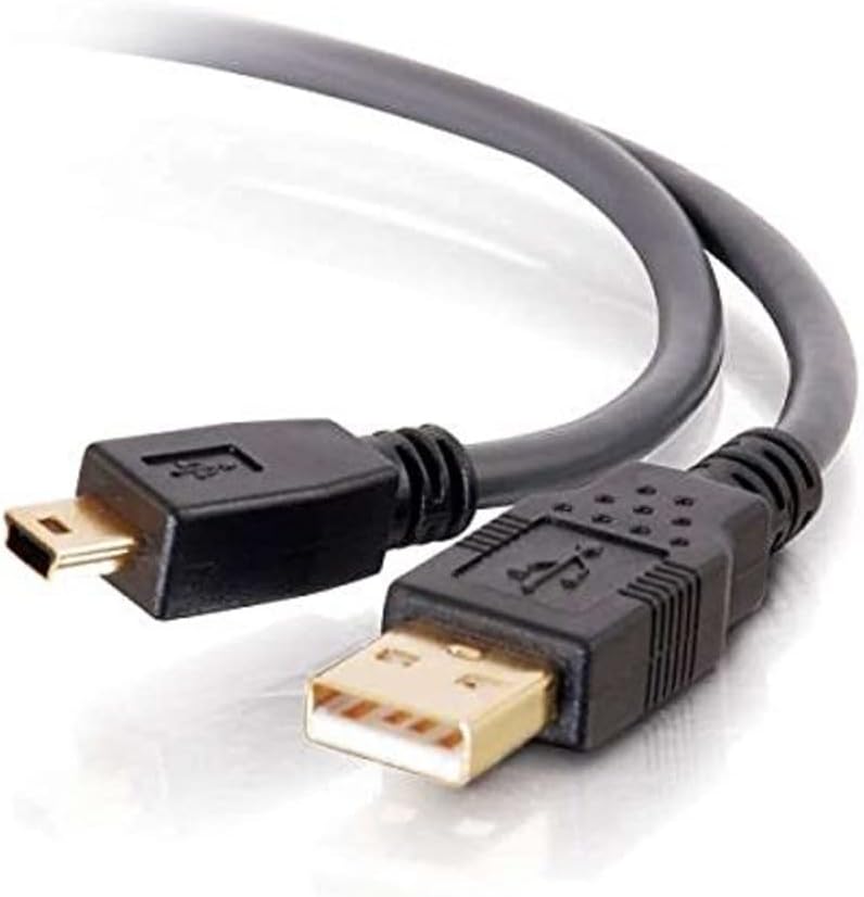 C2G Legrand USB 2.0 A to B Cable, USB Adapter Cable,24 AWG USB Cable, Black USB 2.0 Extension Cable, 16.4 Feet (5 Meters)