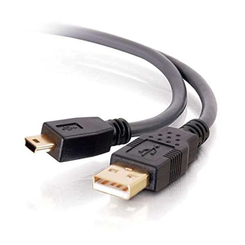 C2G Legrand USB 2.0 A to B Cable, USB Adapter Cable,24 AWG USB Cable, Black USB 2.0 Extension Cable, 16.4 Feet (5 Meters)