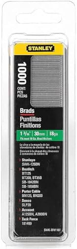 Stanley Swkbn1187 Brad Nails,1-3/16 Inch,Pack of 1000(Pack of 1000)