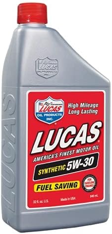 Lucas Oil Synthetic High Mileage Motor Oil