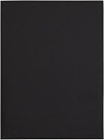 JAM PAPER Two Pocket Textured Linen Presentation Folders - Letter Size Business Folder - Black - Pack of 6