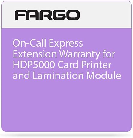 Fargo HDP5000-LC ON Call Express Year 2 WARRAN
