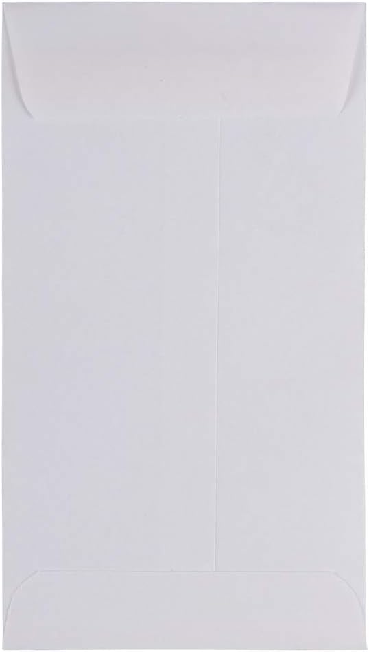 JAM PAPER Open-End Coin Envelopes - 24 lb Paper