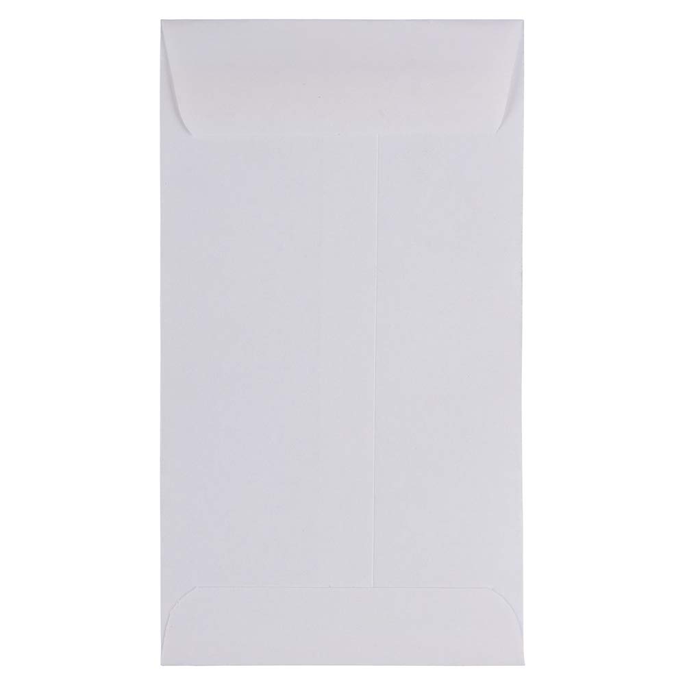 JAM PAPER Open-End Coin Envelopes - 24 lb Paper
