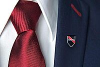 THIN BLUE LINE Enamel Lapel and Uniform Bar Pins