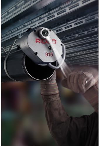 RIDGID 88232 Model 915 Manual Roll Groover for In-Field 1-1/4" to 12" Pipe Applications