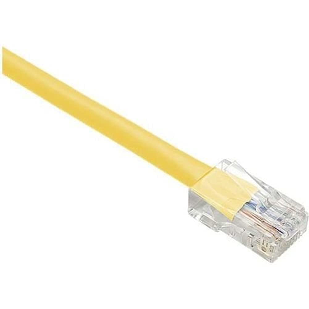 CAT6 ETHERNET Patch Cable, UTP,SNAGLESS, Yellow 4FT