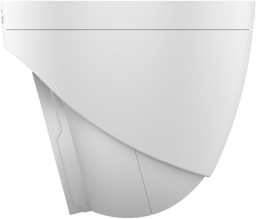 4MP Outdoor IR Fixed Turret Camera Waterproof with Built-in Microphone Edge Storage 120dB WDR PoE Smart IR 256GB Micro SD