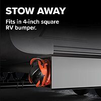 Camco RhinoFLEX RV Sewer Hose Kit with Removable 4-in-1 Elbow Adapter