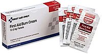 First Aid Only 13-006 First Aid/Burn Cream Packet (Box of 12) 12 Count (Pack of 1)