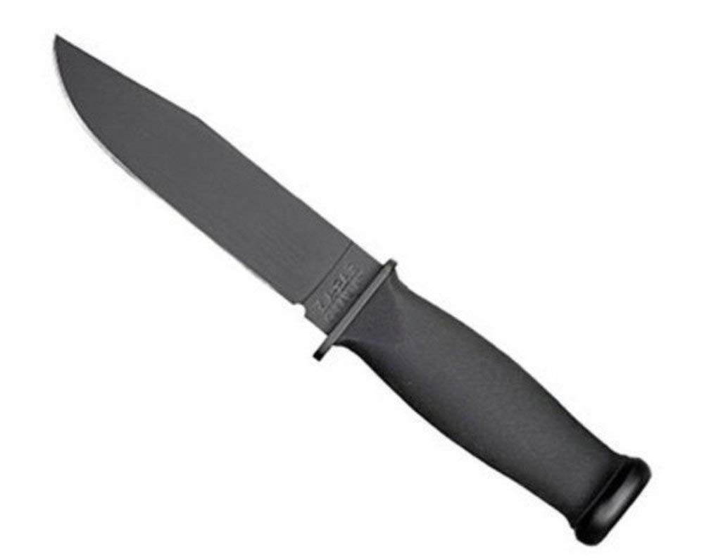 Ka-Bar Kraton Handled Straight Edge Mark 1 Knife , BLACK, 9 3/16-Inch