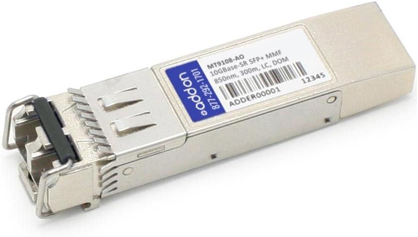 Addon Mcafee Mt9108 Compatible Taa Compliant 10Gbase-Sr Sfp+ Transceiver (Mmf, 8