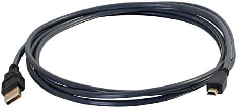 C2G Legrand USB 2.0 A to B Cable, USB Adapter Cable,24 AWG USB Cable, Black USB 2.0 Extension Cable, 16.4 Feet (5 Meters)