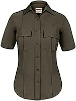 ELBECO Women's TexTrop2 Short-Sleeve Zip Shirt