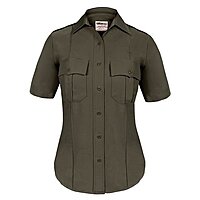 ELBECO Women's TexTrop2 Short-Sleeve Zip Shirt