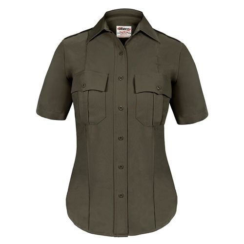 ELBECO Women's TexTrop2 Short-Sleeve Zip Shirt