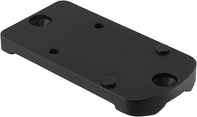 TRUGLO Pistol Red-Dot Sight Mount | CNC-Machined Billet Steel Dovetail Adapter