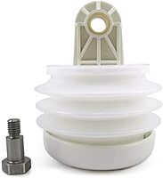 Dometic 385230980 OEM Toilet Bellows Pump for S and J Series Vacuum Pumps and T Series Discharge Pumps | White 9.09 x 5.39 x