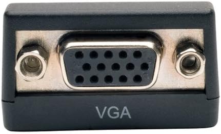 Tripp Lite DisplayPort to VGA Adapter Active Converter Compact Displayport 1.2 DP to VGA DP2VGA 6in (P134-000-VGA-V2), Black