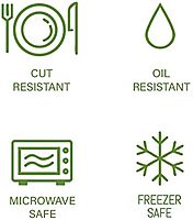 STALKMARKET 100% Compostable Natural Plant Fiber Plates