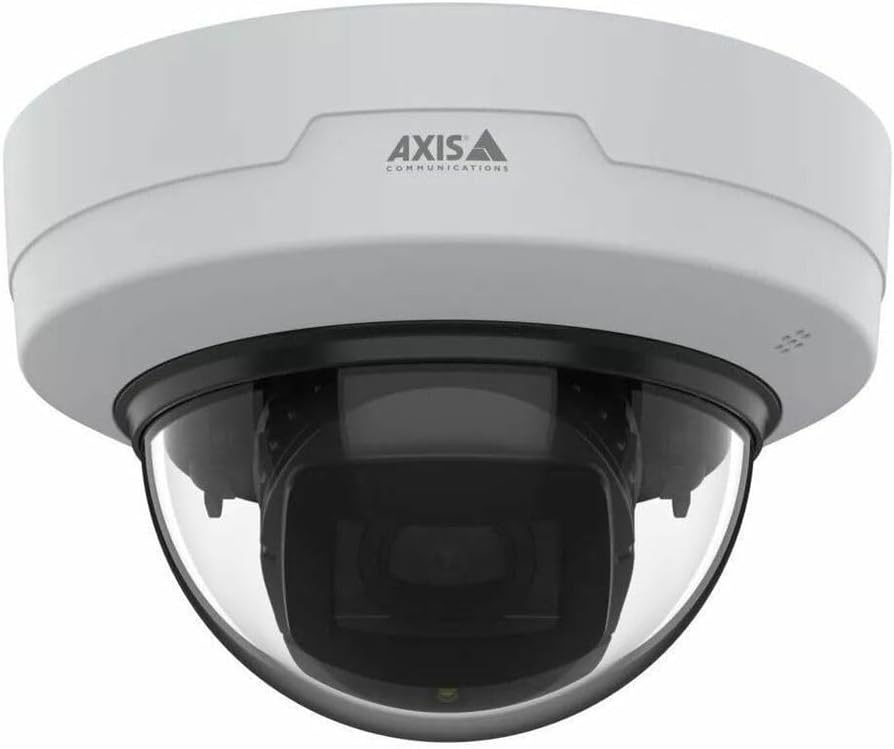 AXIS M4228-LVE 8 Megapixel Outdoor 4K Network Camera - Color - Dome - White - TAA Compliant