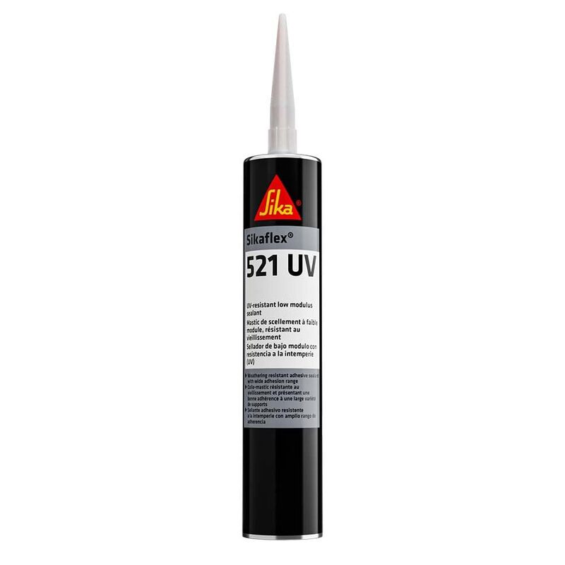 Sikaflex 521UV UV Resistant Low Modulus Polyurethane Sealant - 300ml Cartridge - White